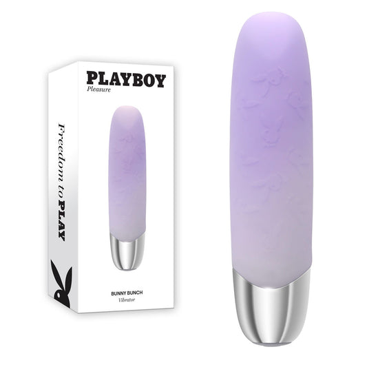 Playboy Pleasure Bunny Bunch Pearl 11.3 Cm Usb Rechargeable Bullet
