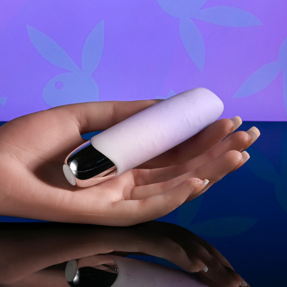 Playboy Pleasure Bunny Bunch Pearl 11.3 Cm Usb Rechargeable Bullet