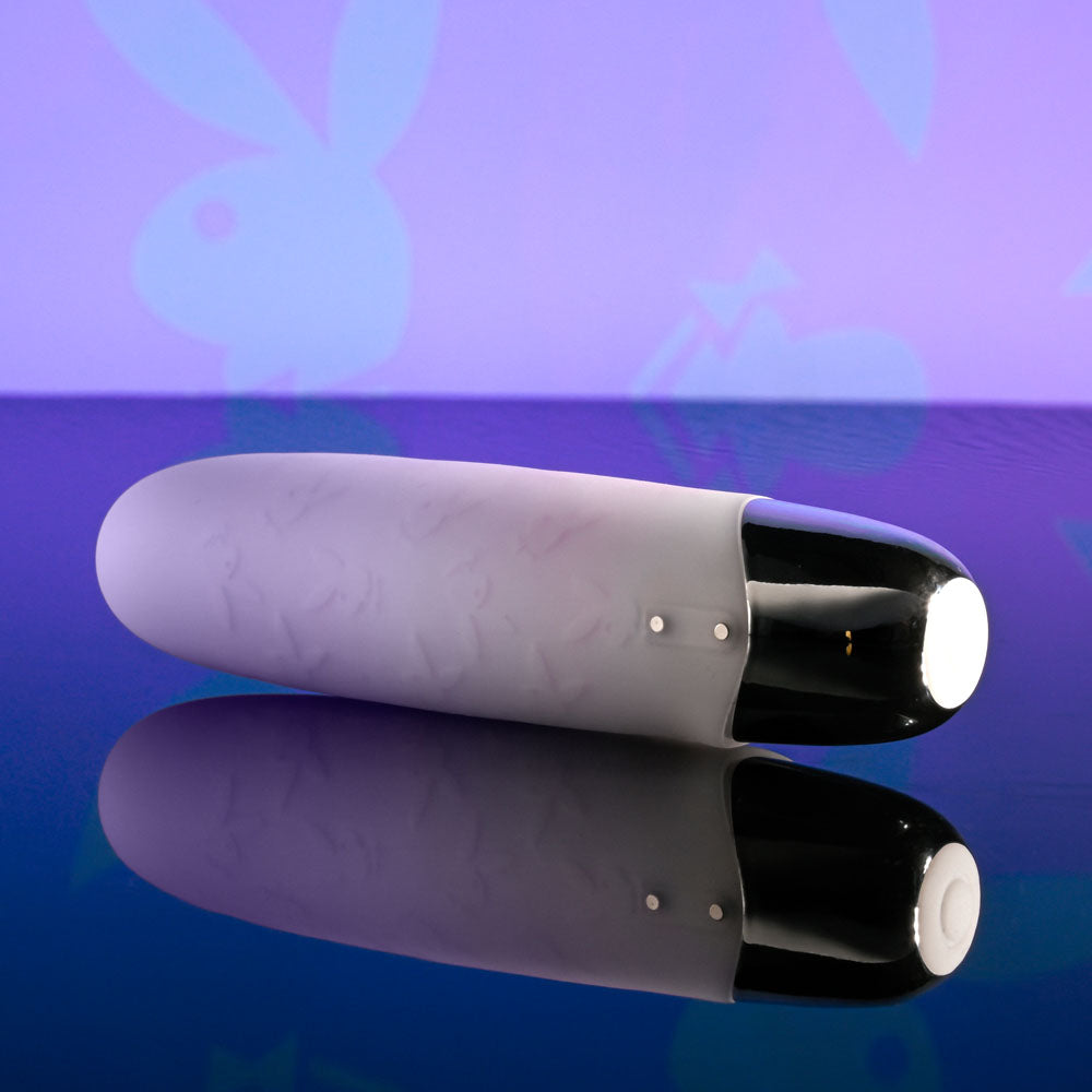Playboy Pleasure Bunny Bunch Pearl 11.3 Cm Usb Rechargeable Bullet