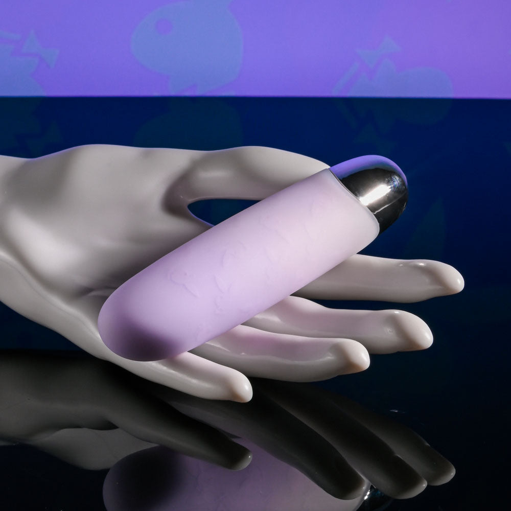 Playboy Pleasure Bunny Bunch Pearl 11.3 Cm Usb Rechargeable Bullet