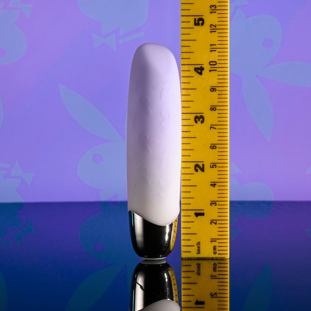 Playboy Pleasure Bunny Bunch Pearl 11.3 Cm Usb Rechargeable Bullet