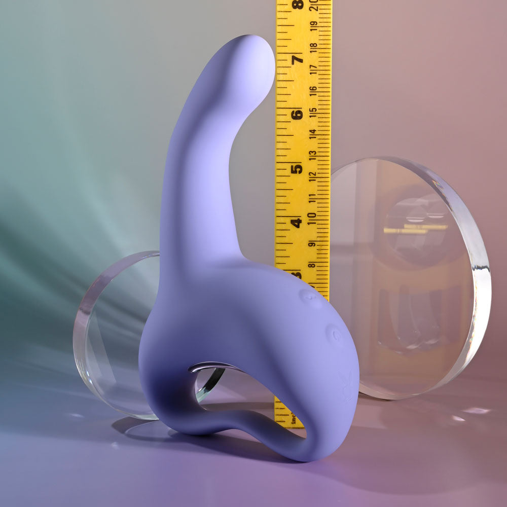 Playboy Pleasure Nice To Meet You Purple 19.5 Cm Usb Rechargeable Vibrator