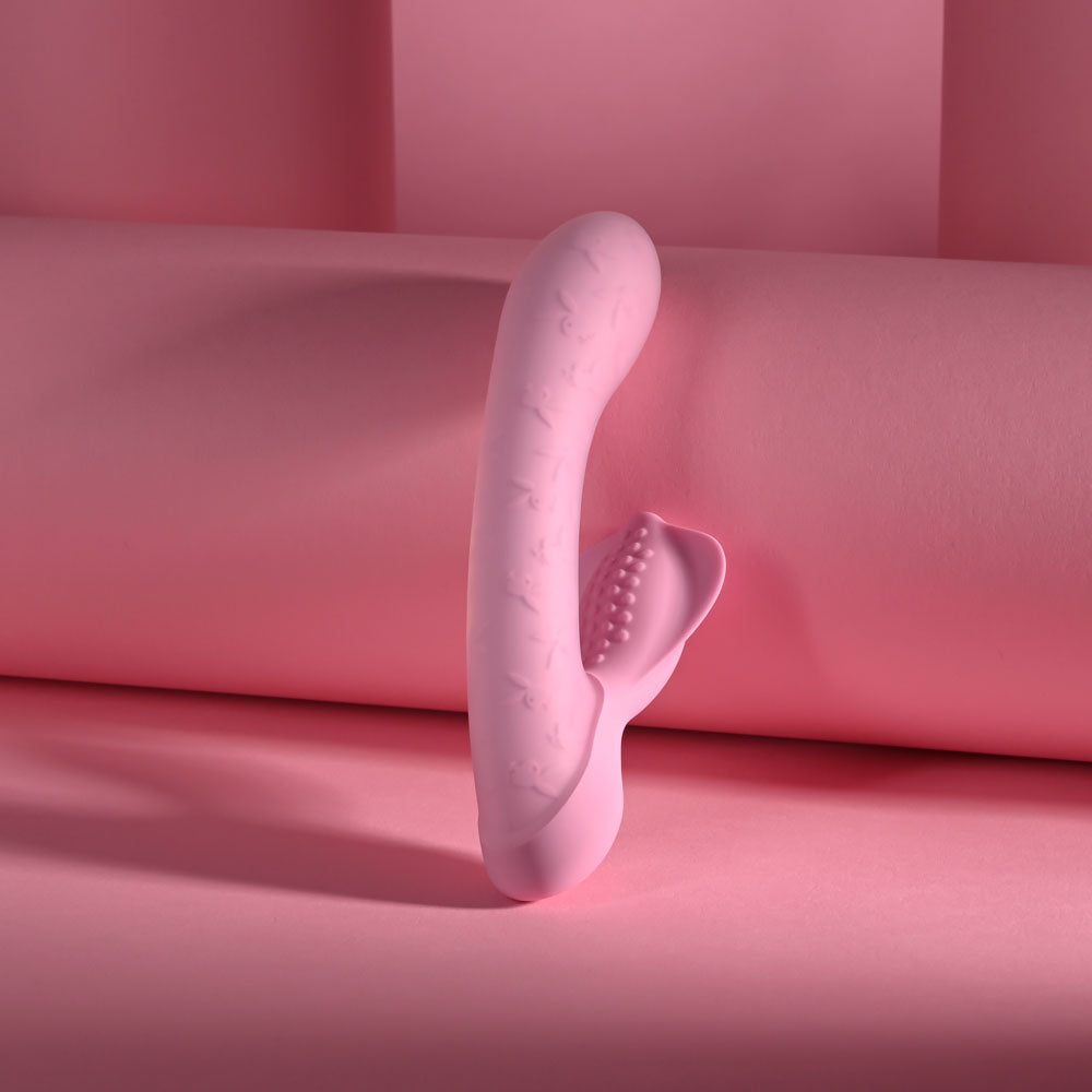 Playboy Pleasure Rabbit Party Pink 15.2 Cm Usb Rechargeable Rabbit Vibrator