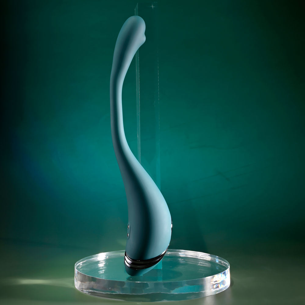 Playboy Pleasure Pinpoint Perfection Green 19.3 Cm Usb Rechargeable Poseable Vibrator