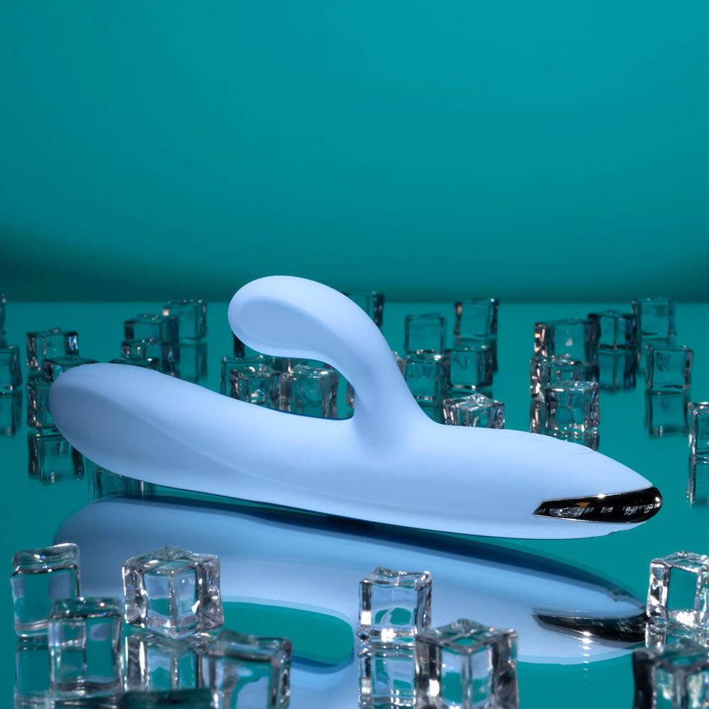 Playboy Pleasure Up And Away Blue 26.7 Cm Usb Rechargeable Rabbit Vibrator