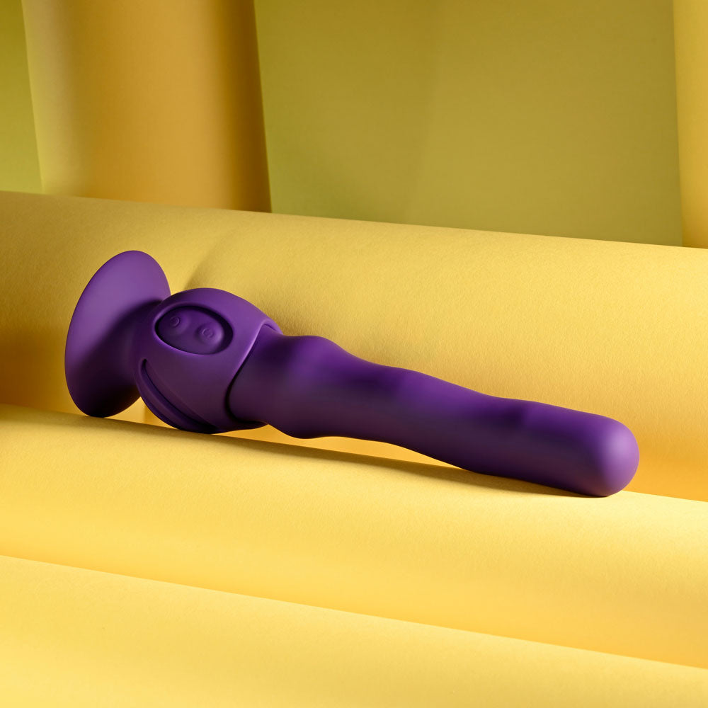 Playboy Pleasure Wiggle It Purple 23.9 Cm Usb Rechargeable Wiggling Vibrator