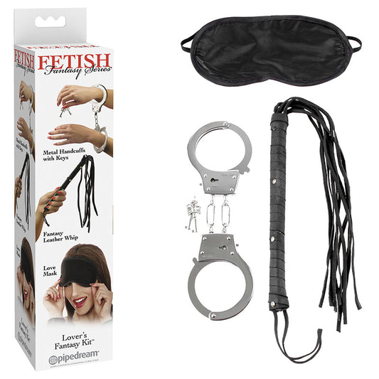 Fetish Fantasy Series Lover's Fantasy Kit Bondage Kit 3 Piece Set