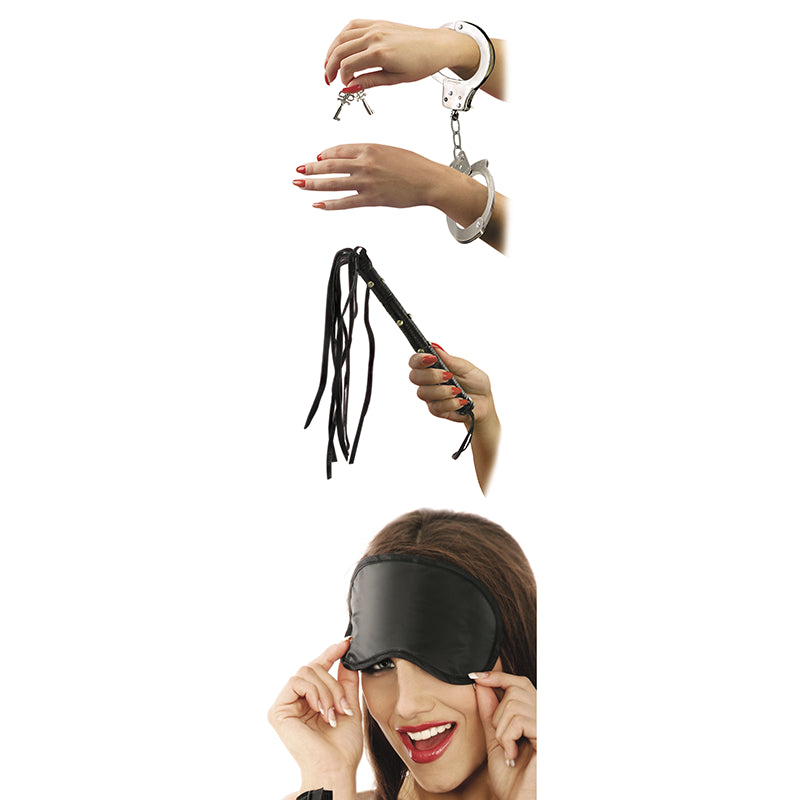 Fetish Fantasy Series Lover's Fantasy Kit Bondage Kit 3 Piece Set