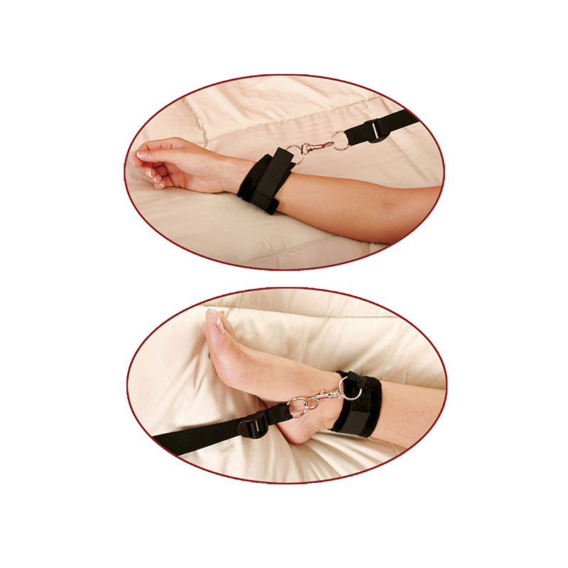 Fetish Fantasy Series Bed Bindings Restraint Kit Bed Restraint Kit