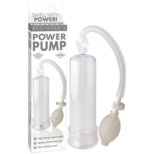 Beginner's Power Pump Clear Penis Pump