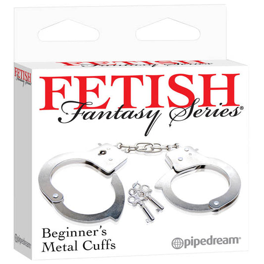Fetish Fantasy Series Beginner's Metal Cuffs Metal Hand Cuffs