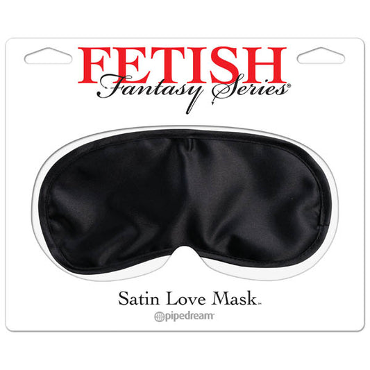 Fetish Fantasy Series Satin Love Mask Black Eye Mask