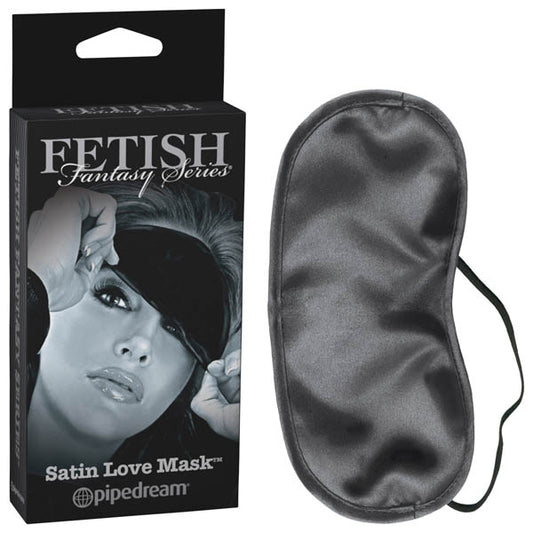 Fetish Fantasy Series Limited Edition Satin Love Mask Black Eye Mask