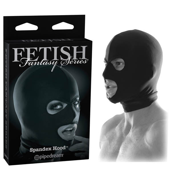 Fetish Fantasy Series Limited Edition Spandex Hood Black Bondage Hood