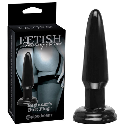 Fetish Fantasy Series Limited Edition Beginner's Butt Plug Black 9.5 Cm (3.75'') Butt Plug