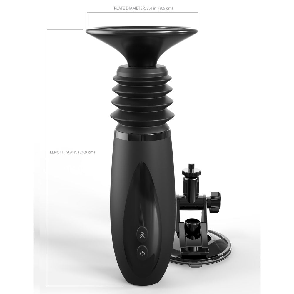 Fetish Fantasy Series Body Dock Handheld Usb Rechargeable Thrusting Machine With Suction Base