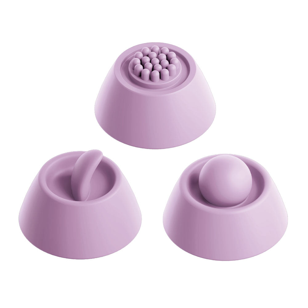 Fantasy For Her G Touch Pulse Pro Purple Purple 23.4 Cm Usb Rechargeable Rabbit Vibrator With Flicking Shaft And Tip