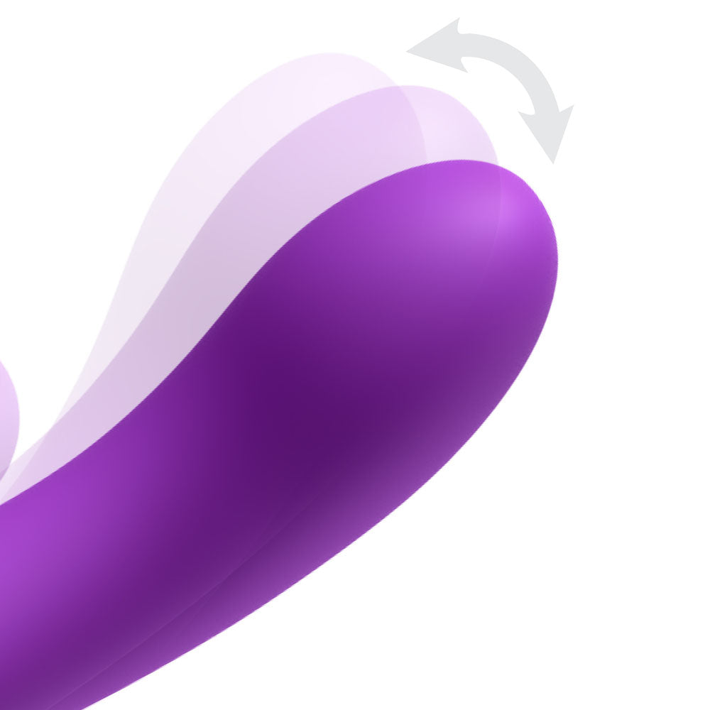 Fantasy For Her Inti Motion G Pro Purple Purple 21.2 Cm Usb Rechargeable Rabbit Vibrator