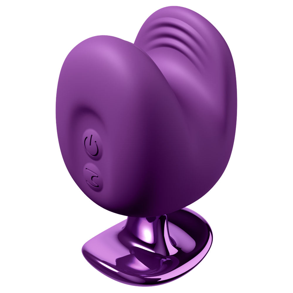 Fantasy For Her Luv Bites Purple Purple Usb Rechargeable Vibrating & Biting Stimulator