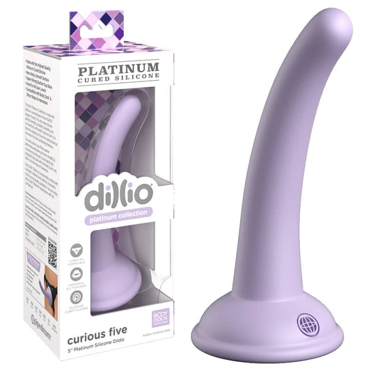 Dillio Platinum Curious Five Purple Purple 12.7 Cm (5'') Dong