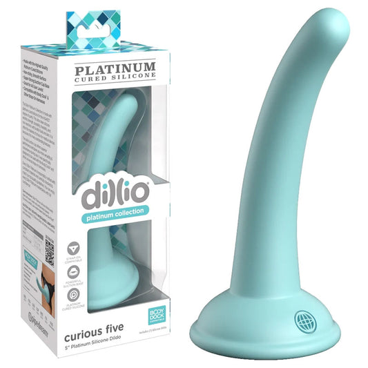Dillio Platinum Curious Five Teal Teal 12.7 Cm (5'') Dong