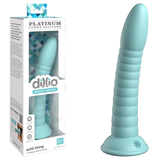 Dillio Platinum Wild Thing Teal Teal 17.8 Cm (7'') Dong