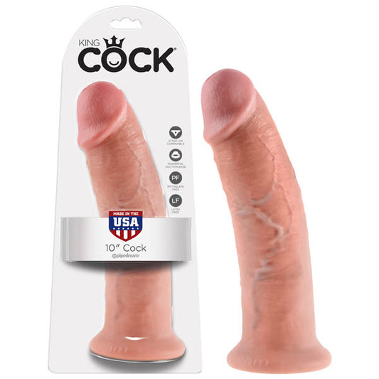 King Cock 10'' Cock Flesh 25.4 Cm (10'') Dong