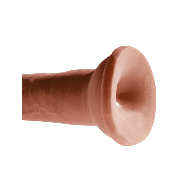 King Cock Plus 8'' Triple Density Cock Brown 20.3 Cm Dong