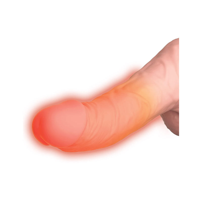 King Cock Plus 6.5'' Thrusting Cock With Balls Flesh 16.5 Cm Thrusting Dong