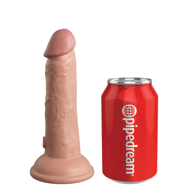 King Cock Elite 6'' Dual Density Cock Flesh Flesh 15.2 Cm Dong