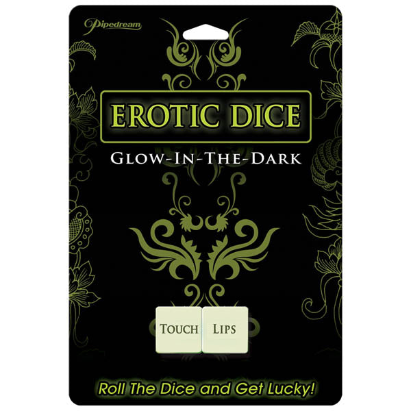 Erotic Dice Glow In The Dark Couple's Dice Game