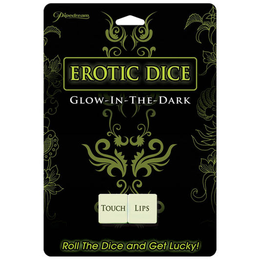 Erotic Dice Glow In The Dark Couple's Dice Game