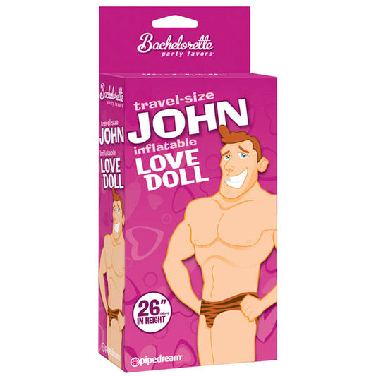 Bachelorette Party Favors Travel Size John Miniature Inflatable Male Love Doll