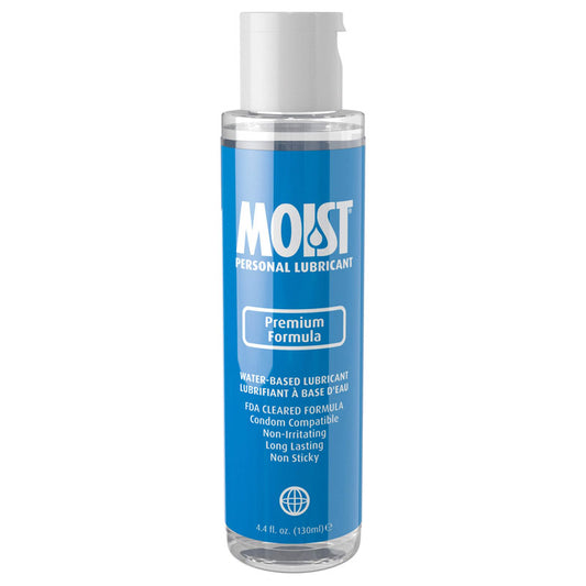 Moist Premium Formula Water Based Lubricant 130 Ml Bottle