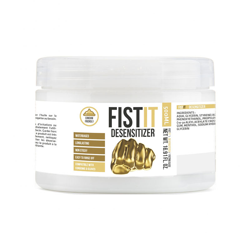 Pharmquests Fist It Numbing Water Based Numbing Lubricant 500 Ml Tub