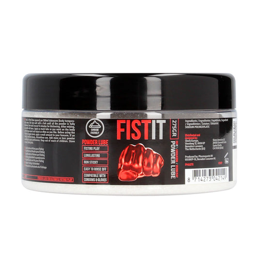Pharmquests Fist It Powder Lube 275 Gram Powdered Lubricant 275 Gram Tub