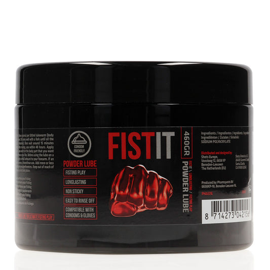 Pharmquests Fist It Powder Lube 460 Gram Powdered Lubricant 460 Gram Tub