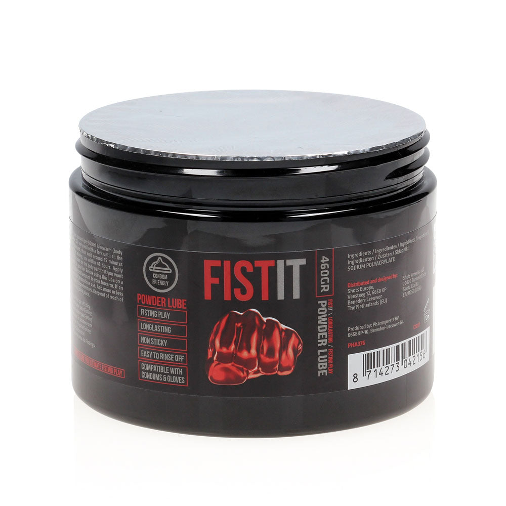 Pharmquests Fist It Powder Lube 460 Gram Powdered Lubricant 460 Gram Tub