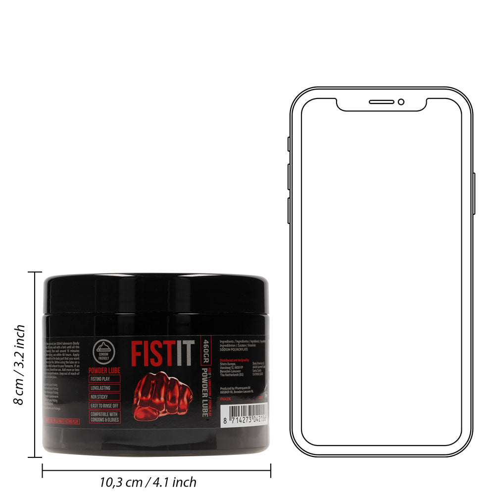 Pharmquests Fist It Powder Lube 460 Gram Powdered Lubricant 460 Gram Tub