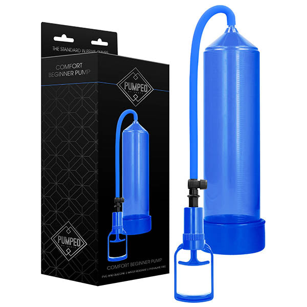 Pumped Comfort Beginner Pump Blue Penis Pump