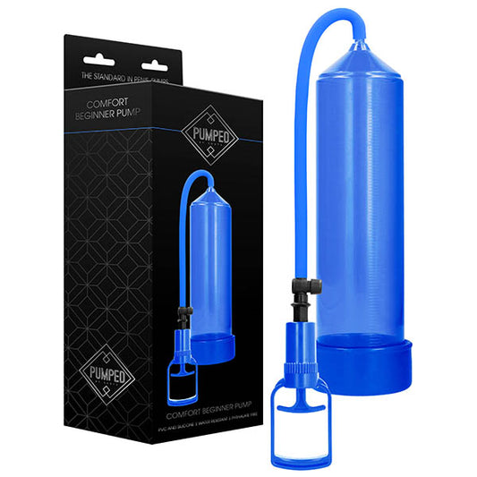 Pumped Comfort Beginner Pump Blue Penis Pump