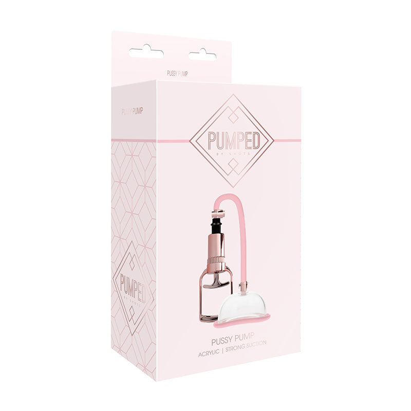 Pumped Pussy Pump Rose Pink Vagina Pump