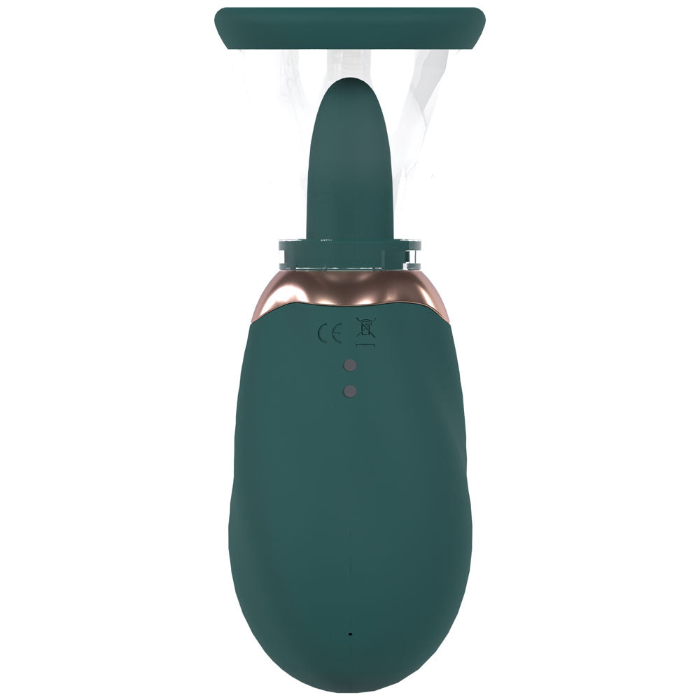 Pumped Boost Auto Vulva & Brest Pump Green Green Usb Rechargeable Ladies Pump