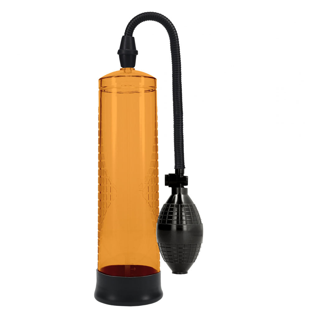Pumped Basic Pump 1 Orange Orange Penis Pump