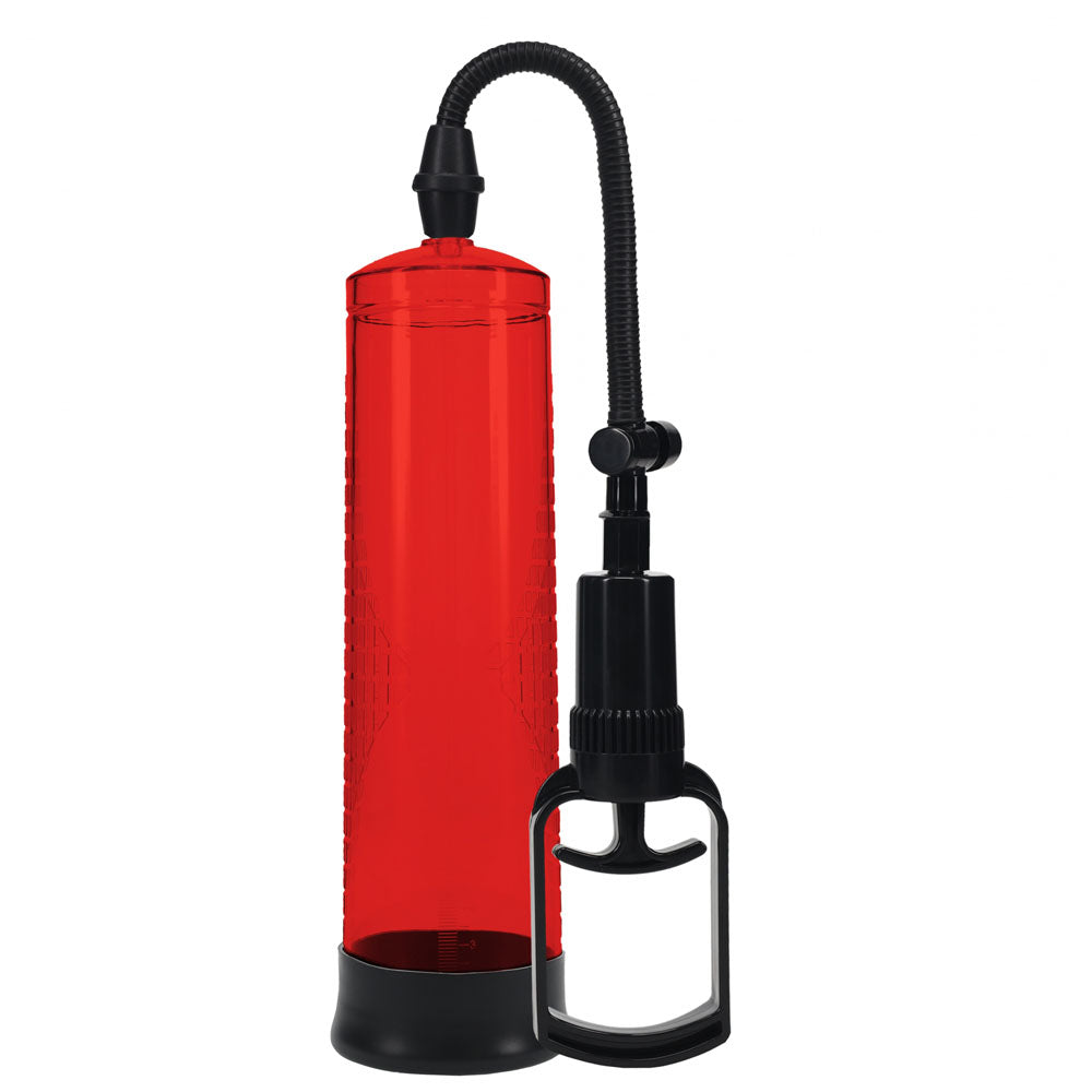 Pumped Basic Pump 2 Red Red Penis Pump