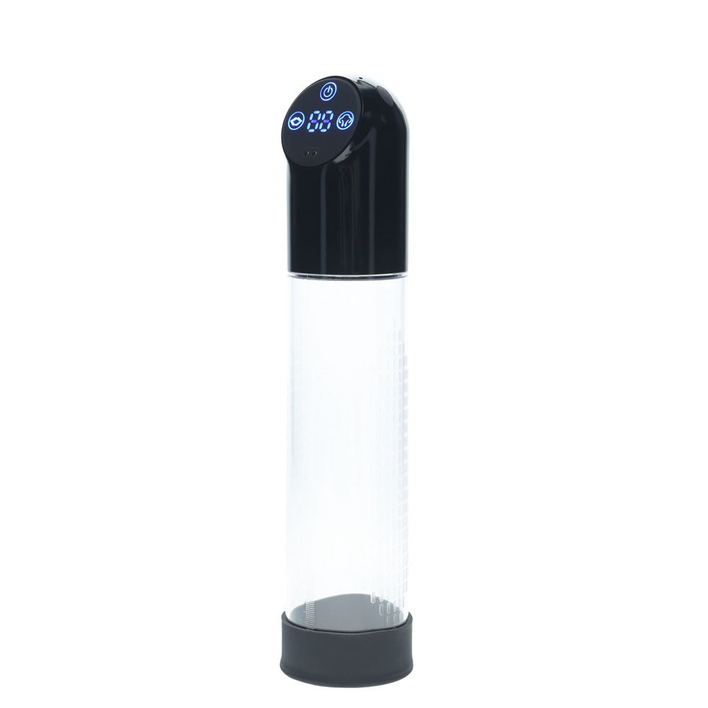 Pumped Automatic Waterproof Pump Black Black/Clear Usb Rechargeable Automatic Penis Pump