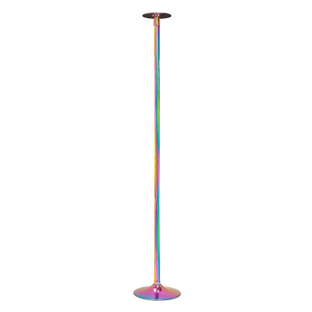 Power Pole Pro Rainbow Rainbow Chrome Dance Pole Kit