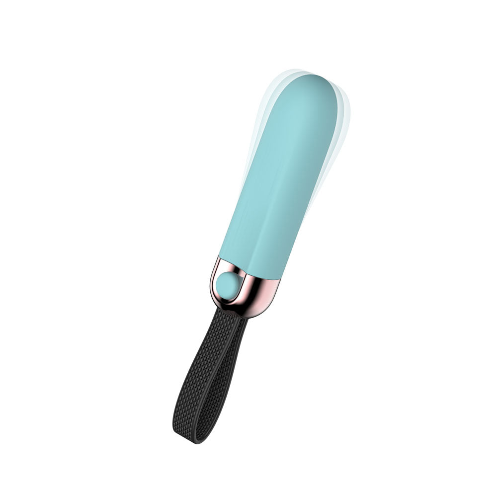 Passion Play Vibrating Bullet Blue Blue 8.5 Cm Usb Rechargeable Vibrating Bullet