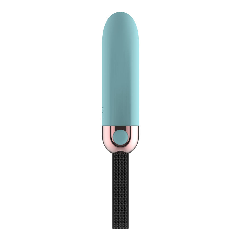 Passion Play Vibrating Bullet Blue Blue 8.5 Cm Usb Rechargeable Vibrating Bullet