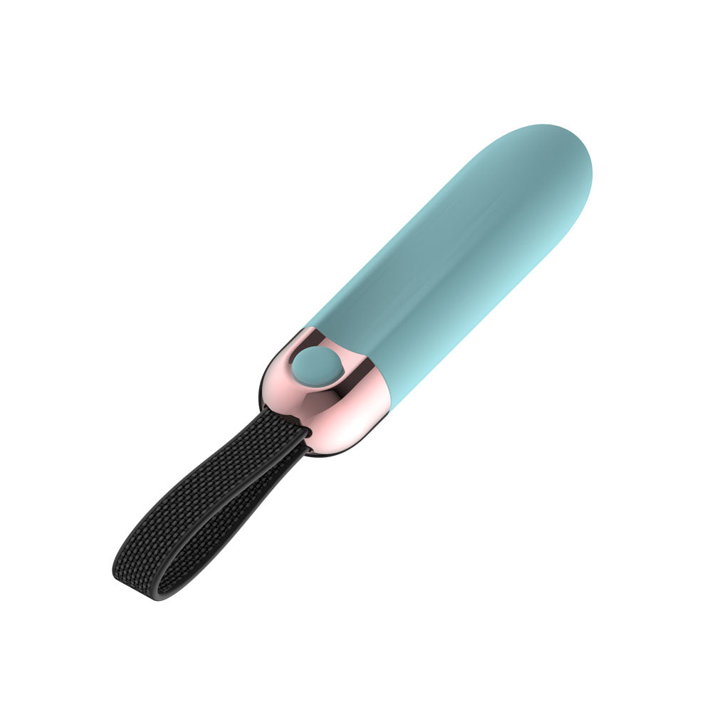 Passion Play Vibrating Bullet Blue Blue 8.5 Cm Usb Rechargeable Vibrating Bullet